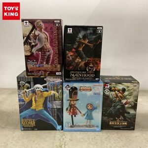 1円〜 未開封 ONE PIECE 造形王頂上決戦 他 ロロノア・ゾロ、D賞 Revible Moment レベッカ＆兵隊さん 等