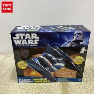 1円〜 未開封 ハズブロ STAR WARS THE CLONE WARS ハイエナ級ボマー