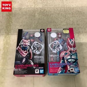 1円〜 未開封 S.H.Figuarts 仮面ライダーバイス レックスゲノム、仮面ライダーリバイ レックスゲノム