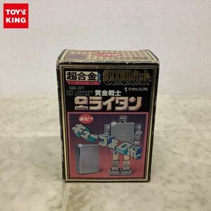 1円〜 ポピー 超合金 GB-37 黄金戦士Gライタン ゴールドライタン