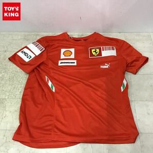 1 jpy ~ 2008s Koo te rear * Ferrari team supplied goods T-shirt L size 