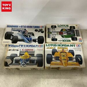 1円〜 タミヤ 1/20 ロータス・ホンダ99T、ブラバムBT50 BMWターボ 他