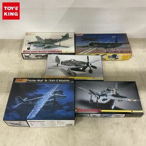 1円〜 トライマスター 他 1/48 等 フォッケウルフFw190F-8、メッサーシュミットMe262A-1a 夜戦型 他