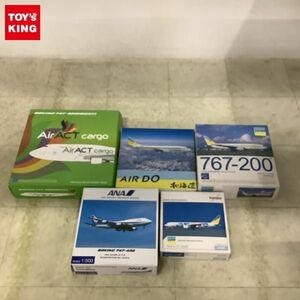 1円〜 herpa 他 1/500等 AIR DO Hokkaido International Airlines ボーイング 767-300ER、AirACT cargo ボーイング 747-400 BDSF 他