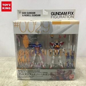 1円〜 内未開封 GUNDAM FIX FIGURATION/GFF #0029 機動武闘伝Gガンダム ゴッドガンダム＆ノーベルガンダム