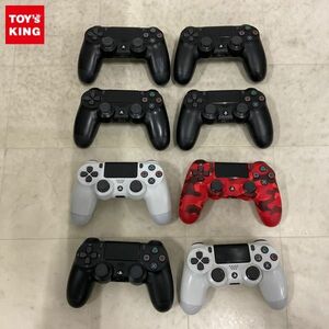 1円〜 PS4 ワイヤレスコントローラー DUALSHOCK4 ジェット・ブラック レッド・カモフラージュ 他