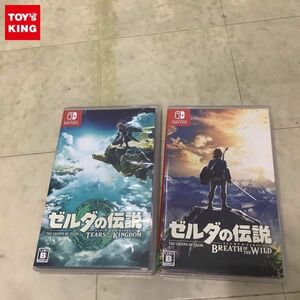 1円〜 Nintendo Switch ソフト ゼルダの伝説 ブレス オブ ザ ワイルド、ゼルダの伝説 ティアーズ オブ ザ キングダム