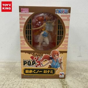 1 jpy ~ inside unopened mega house P.O.P Warriors Alliance/POP ONE PIECE new rice .no one . Nami 