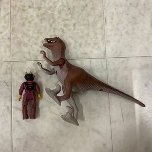 1円〜 欠品 エポック 1/24 武装恐竜ダイノス ルーラン軍 ディノニクスの画像3
