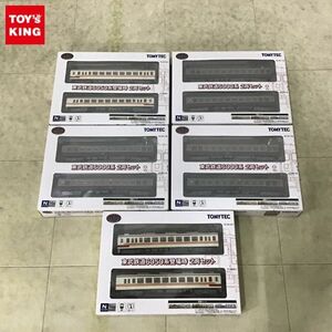 1円〜 鉄道コレクション Nゲージ 東武鉄道 6050系 登場時 2両セット 2点、6000系 2両セット 3点