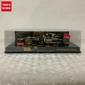 1円〜 ミニチャンプス 1/43 LOTUS F1 TEAM キミ・ライコネン SHOWCAR 2012の画像1