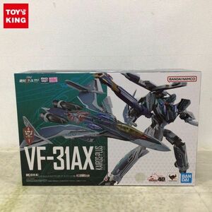 1 jpy ~ BANDAI SPIRITS DX Chogokin theater version Macross ^ VF-31AX Cairo s plus Vogue * navy blue fa route machine 