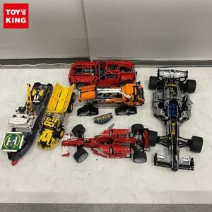 1円〜 同梱不可□ ジャンク レゴ フェラーリ F1 スーパーカー 他