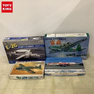 1円〜 ハセガワ 等 1/72 他 富士 T-1B ファイナルフライト E-2C ホークアイ 早期警戒機 アメリカ海軍 他