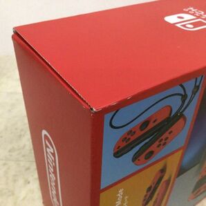 1円〜 動作確認/初期化済 Nintendo Switch 有機ELモデル HEG-001 本体 マリオレッドの画像10