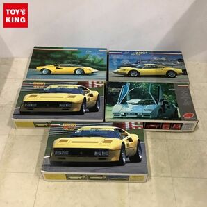 1円〜 フジミ 1/24 フェラーリ288 GTO イエロー ランボルギーニ カウンタック LP400 他の画像1