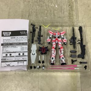 1円〜 ROBOT魂 ユニコーンガンダムサイコフレーム発光仕様GLOWING STAGEセット RX-78-2ガンダムver.A.N.I.M.E.ファーストタッチ2500の画像4