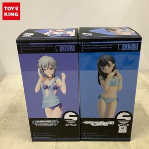 1円〜 未開封 フリーイング S STYLE 1/12 アイドルマスター シンデレラガールズ アナスタシア 水着 宇宙よりも遠い場所 白石結月 水着