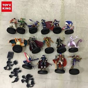 1円〜 ジャンク 箱無 amiibo アミーボ 大乱闘スマッシュブラザーズ リザードン リュウ マルス 他