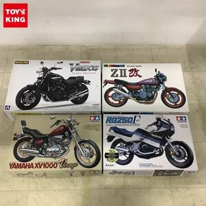 1円〜 タミヤ 1/12 ヤマハ XV1000 ビラーゴ スズキ RG250Γ アオシマ ZII改 他