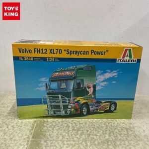 1円〜 イタレリ 1/24 ボルボ FH12 XL70 Spraycan Power