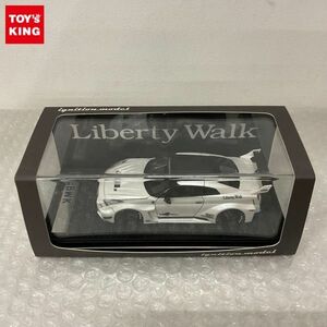 1円〜 イグニッションモデル 1/43 LB-シルエット WORKS GT ニッサン 35GT-RR White