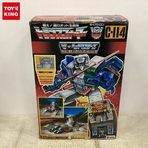 1円〜 欠品 タカラ 戦え!超ロボット生命体 トランスフォーマー C-114 ヘッドマスター総司令官 フォートレス・マキシマム