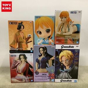 1円〜 未開封 ONE PIECE magazine FIGURE ポートガス・D・エース Grandista サボ GLITTER & GLAMOURS ニコ・ロビン 他