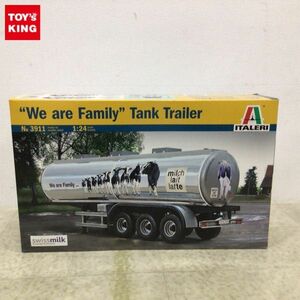 1円〜 イタレリ 1/24 We are Family Tank Trailer swiss milk