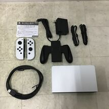 1円〜 動作確認/初期化済 Nintendo Switch 有機ELモデル HEG-001 ホワイト_画像7