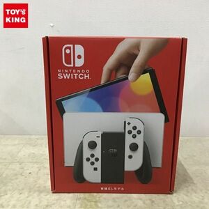 1円〜 動作確認/初期化済 Nintendo Switch 有機ELモデル HEG-001 ホワイト