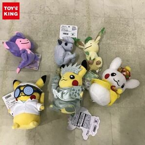 1円〜 ポケットモンスター マスコット Pokemon time アローラ ロコン、ぬいぐるみ へんしん! メタモン リーフィア他の画像1