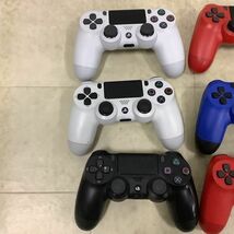 1円〜 箱無 PS4 ワイヤレスコントローラー DUALSHOCK 4 ジェット・ブラック、マグマ・レッド 他_画像2