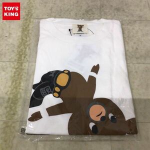 1円〜 未開封 Tシャツ 武藤敬司 MUTO BEAR ムーンサルト 白 Mサイズ