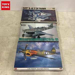 1 jpy ~ Hasegawa 1/32 P-40N War Hawk no. 502 war . flight .makdo flannel *da glass A-4E/F Sky Hawk other 