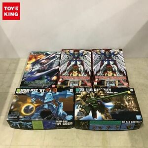 1円〜 HGUC 等 1/144 他 ハイゴッグ ウイングガンダム ゼロカスタム 他