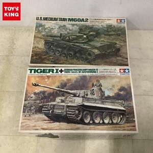 1 jpy ~ Tamiya Tamiya 1/35 Germany -ply tank Tiger I type America tank M60A2 Cherokee 