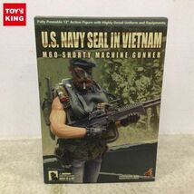 1円〜 欠品 ホットトイズ ミリタリー 1/6 U.S. Navy Seal Vietnam M60 ShortyY Machine Gunner_画像1