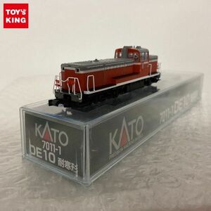 1 jpy ~ operation verification settled KATO N gauge 7011-1 DE10 enduring cold shape 