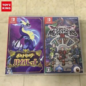 1円〜 Nintendo Switch ポケットモンスター バイオレット、ドラゴンクエストモンスターズ3 魔族の王子とエルフの旅