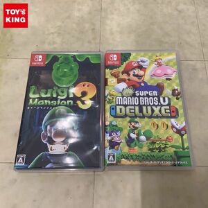 1 jpy ~ Nintendo Switch soft Louis -ji apartment house 3 New Super Mario Brothers U Deluxe 