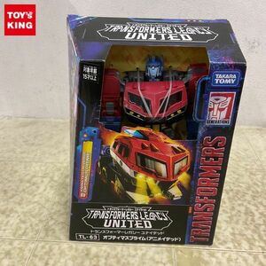 1 jpy ~ unopened Takara Tommy Transformer Legacy united TL-63 Optima s prime anime itedo