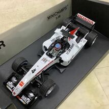 1円〜 ミニチャンプス 1/18 パナソニック トヨタ レーシング F1 Launch Version 2003、B・A・R ホンダ Showcar 2005 T.Sato_画像6