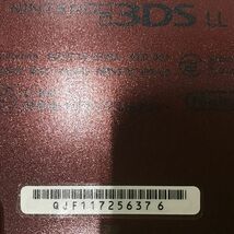 1円〜 動作確認/初期化済 new ニンテンドー3DS LL RED-001 本体 モンスターハンター クロス スペシャルパック_画像6