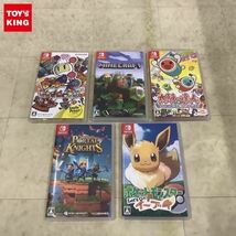 1円〜 Nintendo Switch ソフト ポケットモンスター Let’s Go イーブイ、ポータルナイツ 等_画像1