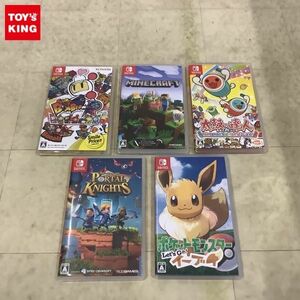 1円〜 Nintendo Switch ソフト ポケットモンスター Let’s Go イーブイ、ポータルナイツ 等