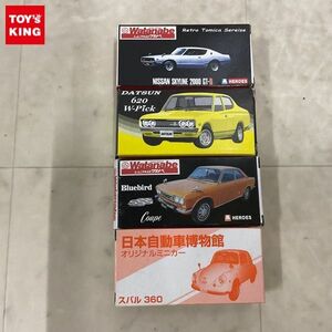 1円〜 トミカ レーシングサービスワタナベ特注 等 日産 スカイライン 2000 GT-R 日本自動車博物館 オリジナルミニカー スバル 360 他