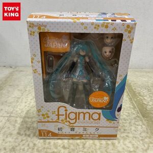 1円〜 未開封 figma 114 初音ミク 応援ver.