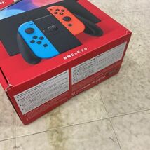 1円〜 欠品 破損 動作確認/初期化済 Nintendo Switch 有機ELモデル HEG-001 ネオンブルー ネオンレッド_画像10