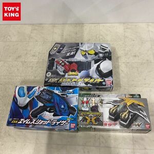 1円〜 バンダイ 仮面ライダーゼロワン 変身ベルト DXエイムズショットライザー 仮面ライダーW 変身ガイア鳥 エクストリームメモリ 他